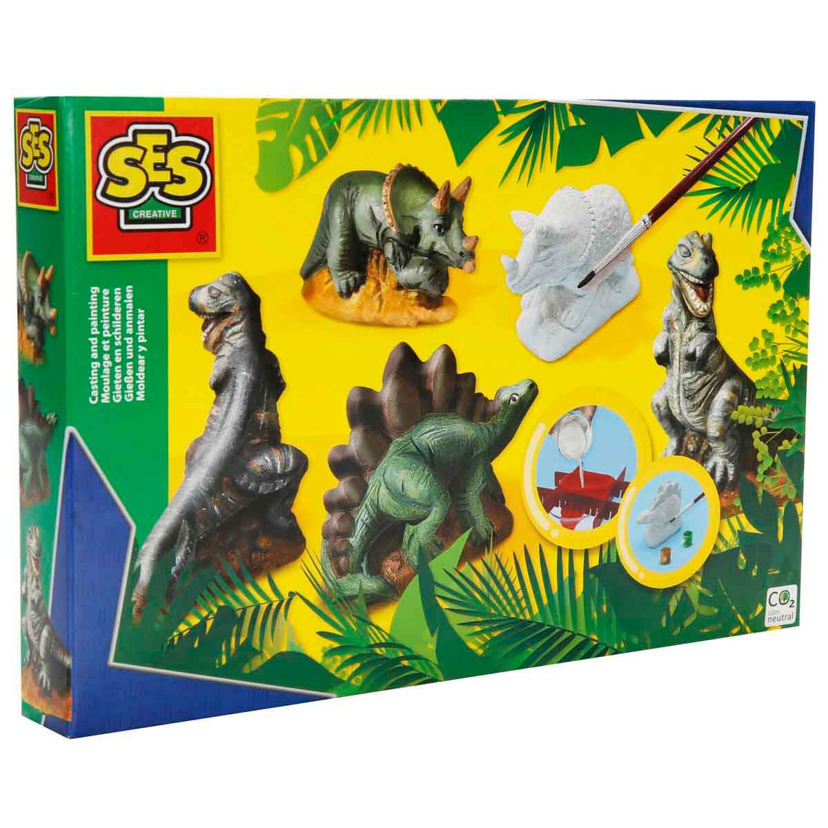 Dinozor Alçı Yapım ve Boyama Seti | Toyzz Shop
