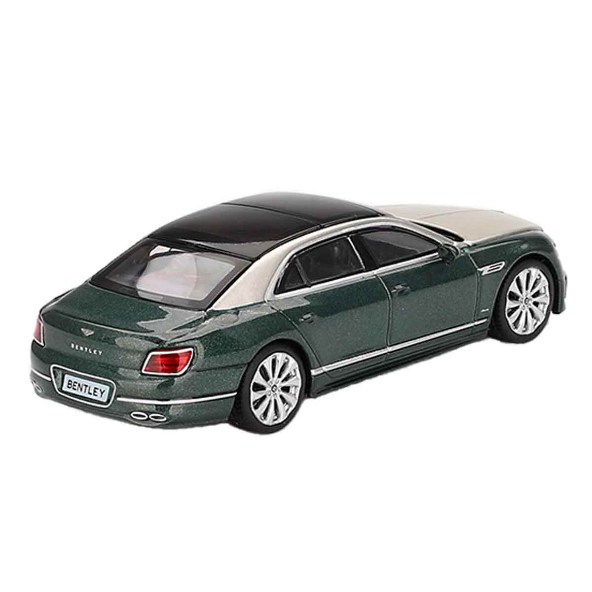 1:64 Mini Gt Bentley Flying Spur White Sand Verdant Diecast Model