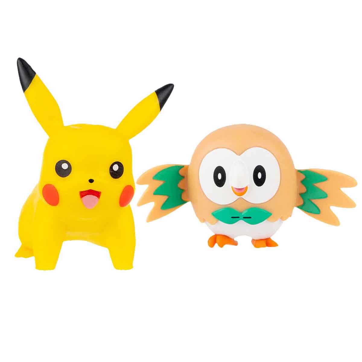 Pokemon Battle 2'li Figür Seti POK/PKW3355-C - Pikachu Ve Litten