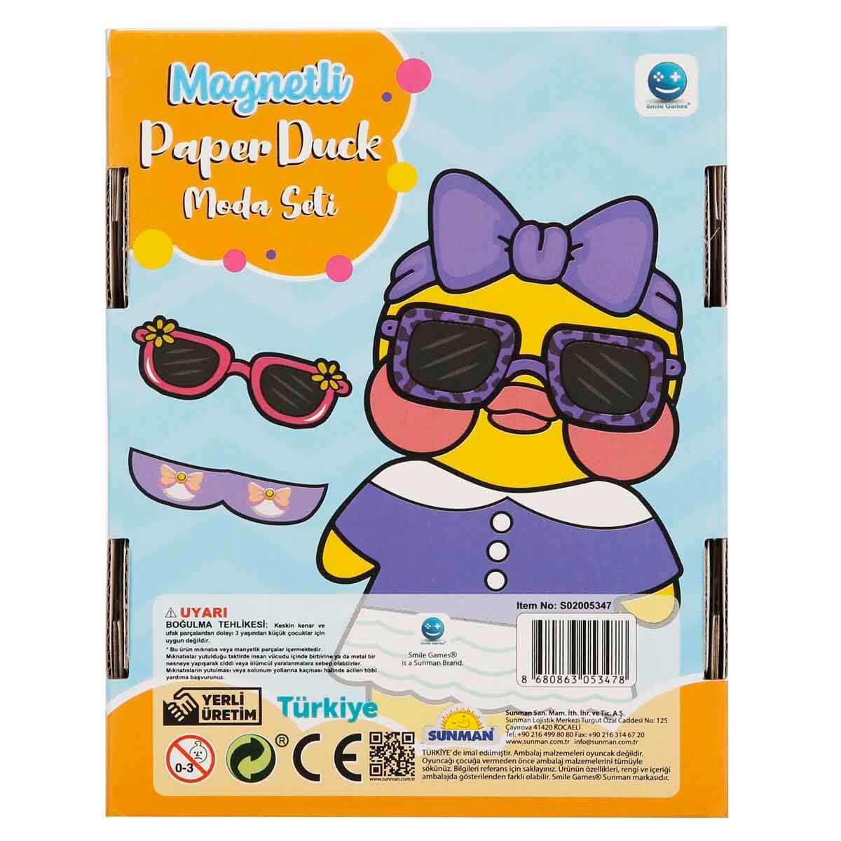 undefined - ad7e7_Smile_Games_Magnetli_Paper_Duck_Moda_Seti_.jpg