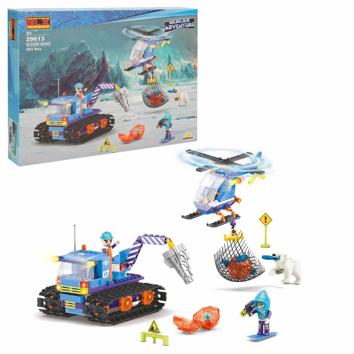 BLX Glacier Kutup Keşif Aracı ve Keşif Ekibi 29613 | Toyzz Shop