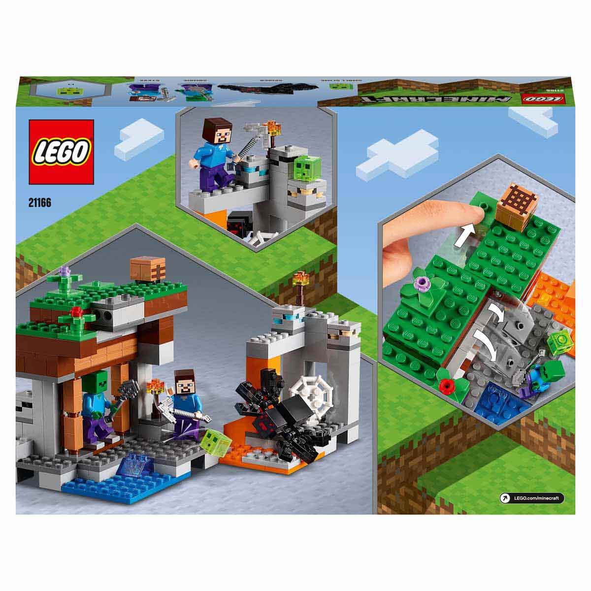 undefined - aec63_LEGO_Minecraft_Terk_Edilmis_Maden_21166.jpg