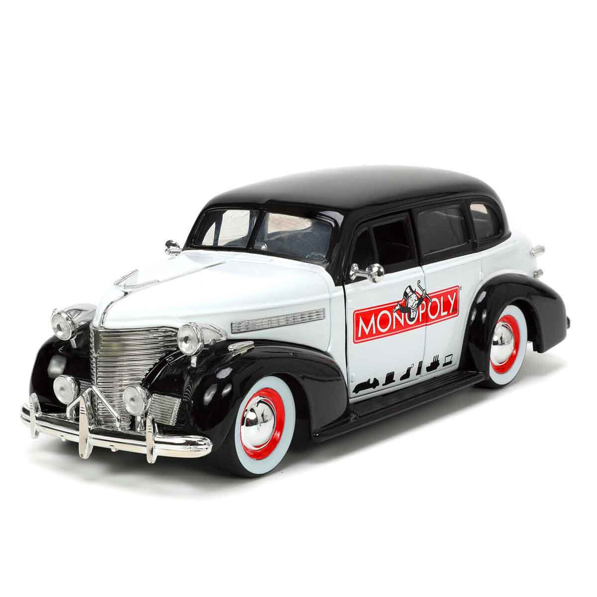 1:24 1939 Chevy Master Model Araba ve Mr. Monopoly Figür | Toyzz Shop
