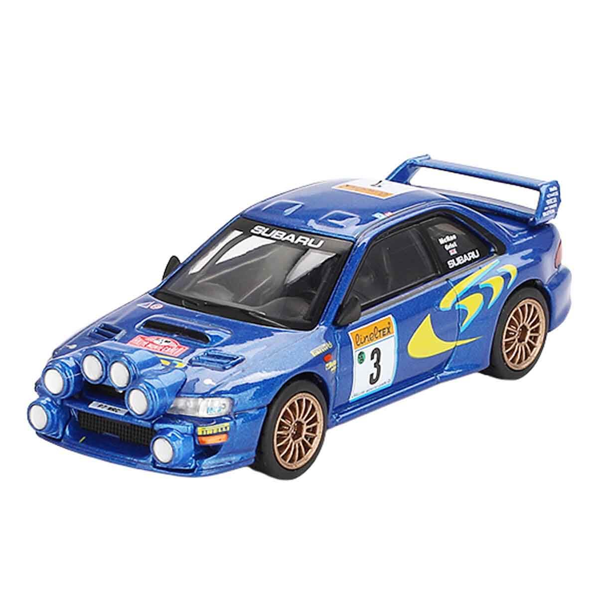 1:64 Mini Gt Subaru Impreza WRC98 1998 Rally Monte-Carlo 3rd Place