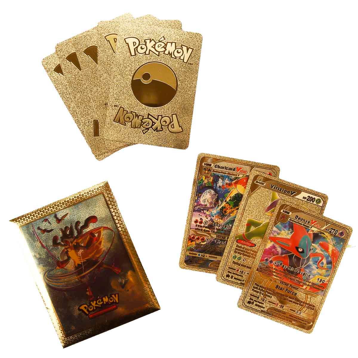 Pokemon Gold Trading Card 10'lu Paket | Toyzz Shop