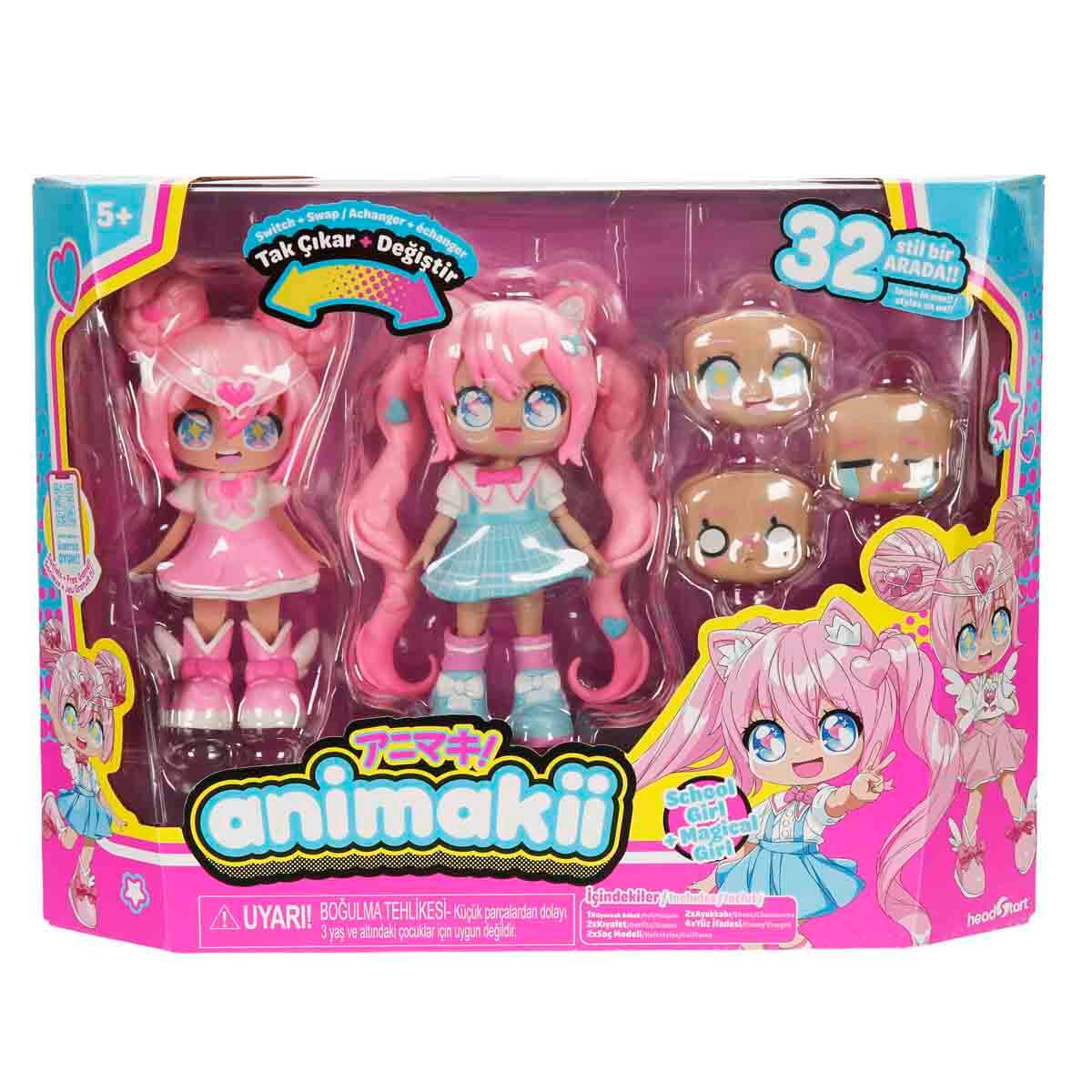 Animakii Bebek ve Aksesuar Seti - Gamer Ve Cyberpunk | Toyzz Shop
