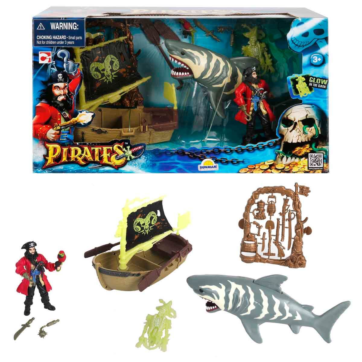 Karanlıkta Parlayan Korsan Oyun Seti | Toyzz Shop