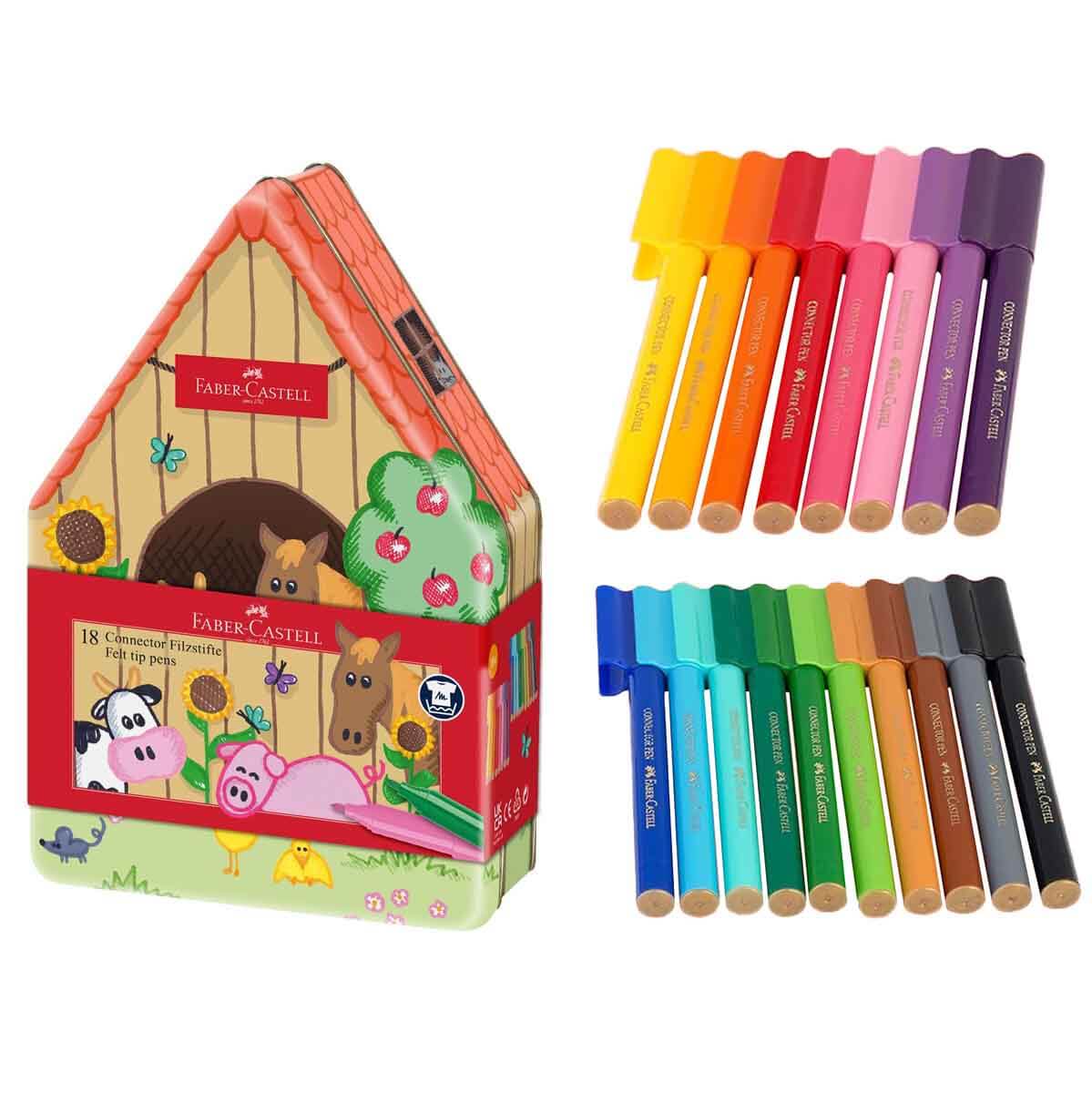 undefined - b5061_Faber_Castell_Ciftlik_Temali_Keceli_Kalem_Seti_18l.jpg