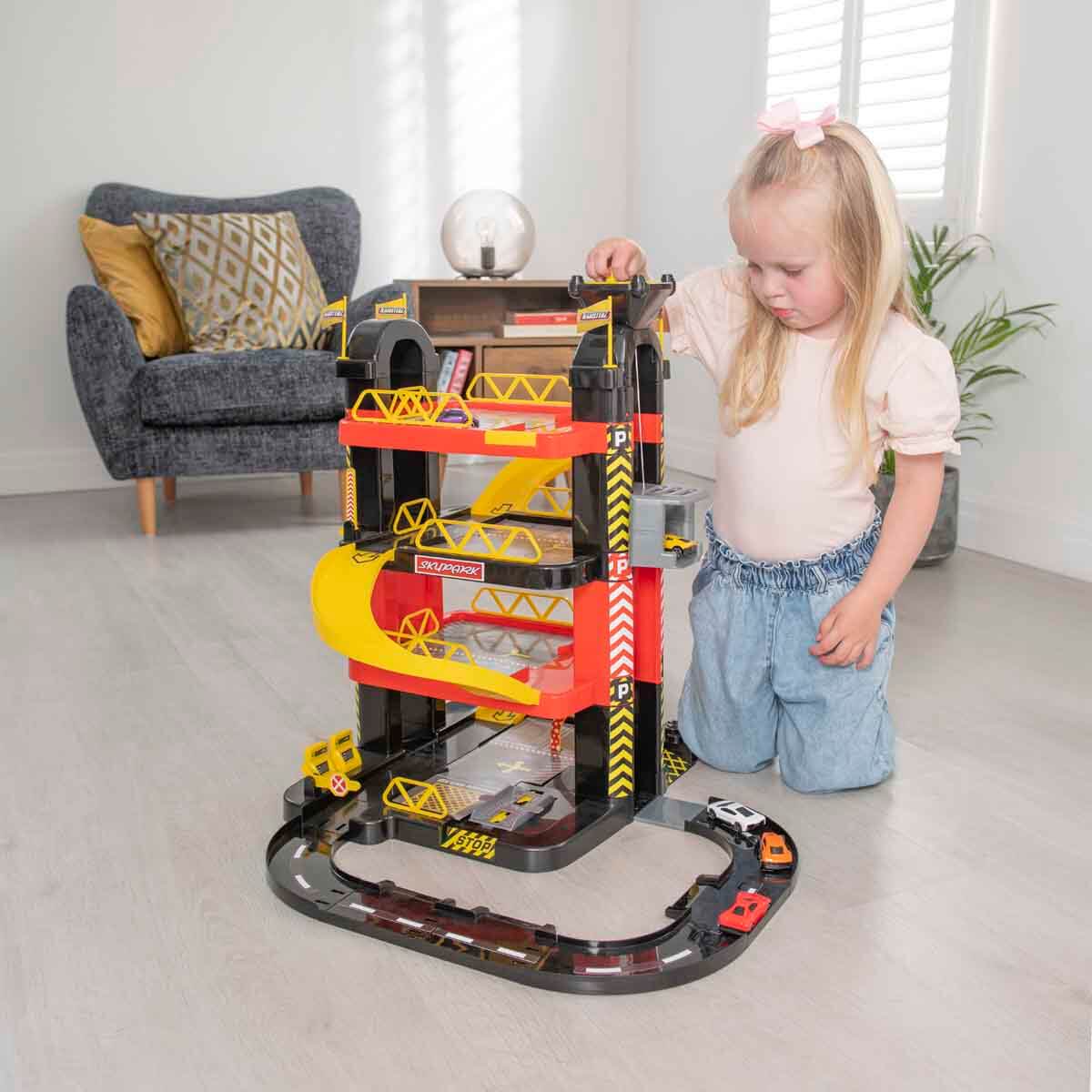 tamaya's garage★出品 Teamsterz 4 Katlı Garaj Seti | Toyzz Shop