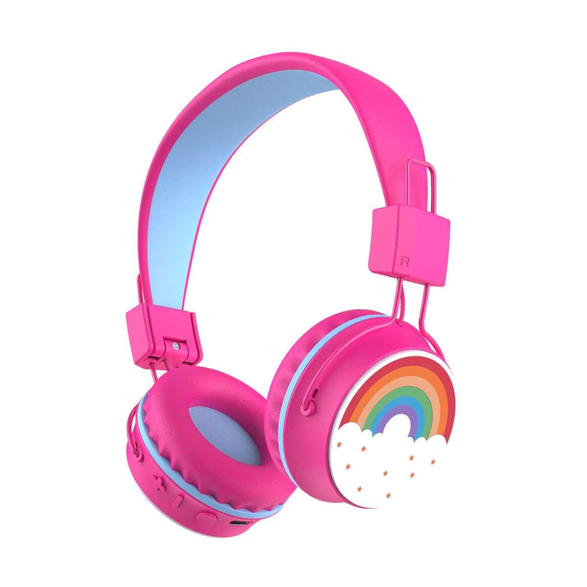 undefined - b899d_Gokkusagi_Desenli_Bluetooth_Kulak_Ustu_Kulaklik.jpg