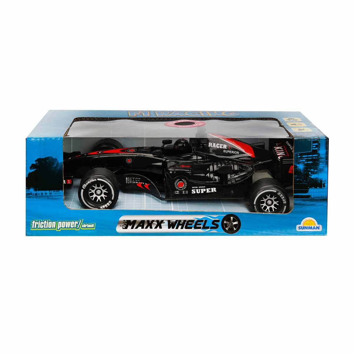undefined - b9211_Maxx_Wheels_Sesli_Ve_Isikli_F1_Racing_Surtmeli_Ara.jpg