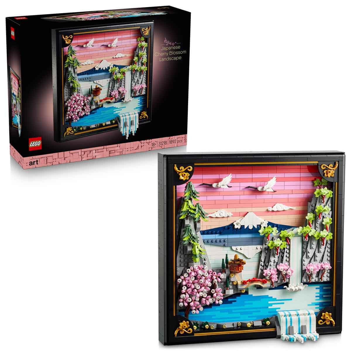 LEGO Art Japon Kiraz Çiçeği Manzarası 31218 – Yetişkinler için
