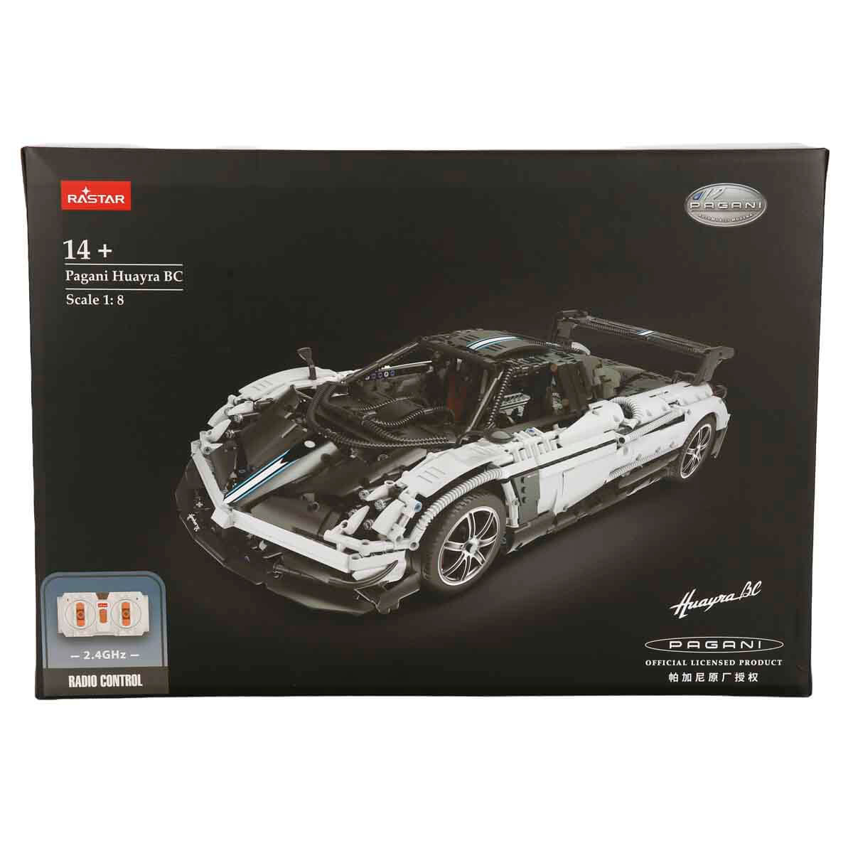 1:18 Pagani Huayra BC Beyaz USB Şarjlı Uzaktan Kumandalı Model