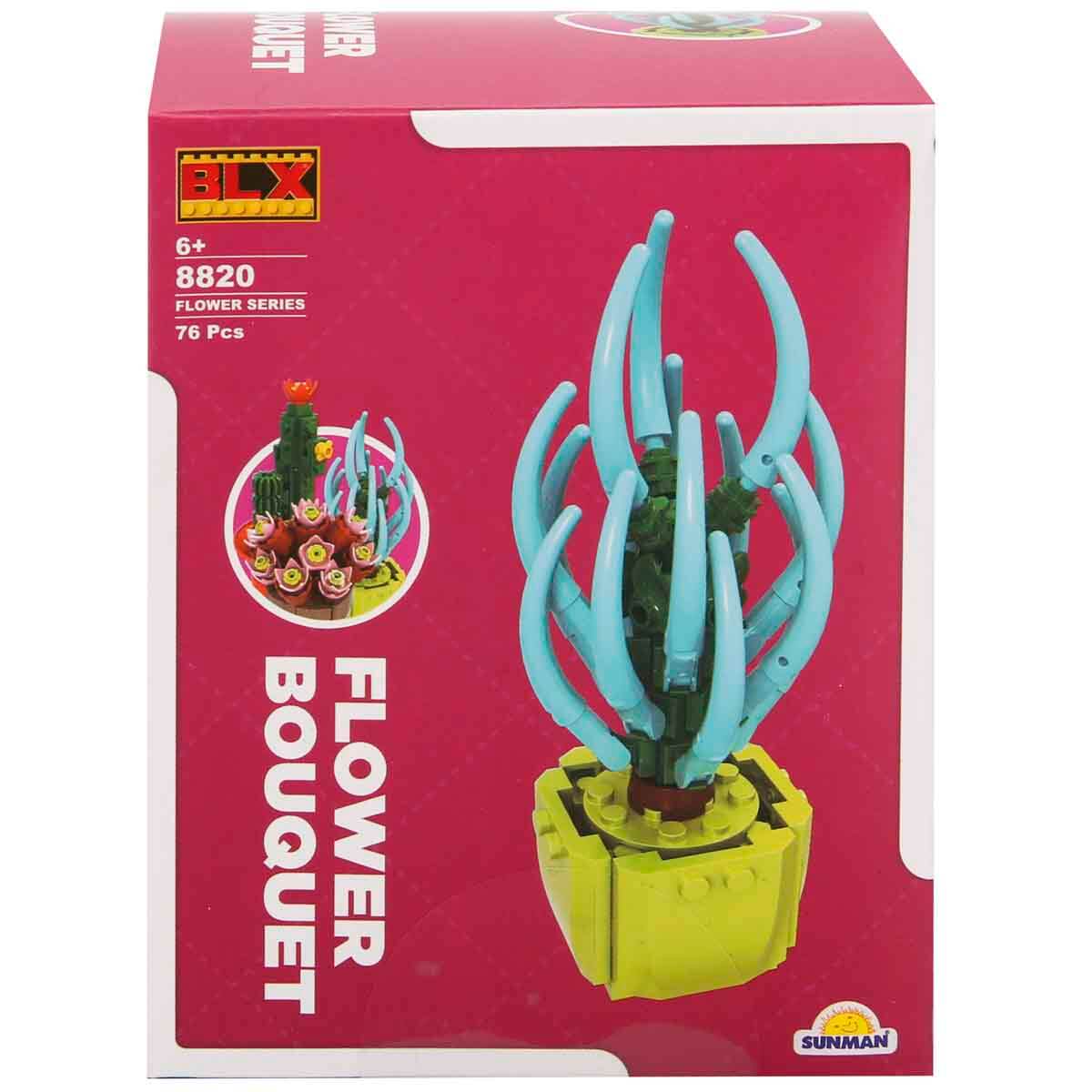 BLX Bitki Çiçekleri 8820 - Mavi Çiçek 76 Parça | Toyzz Shop