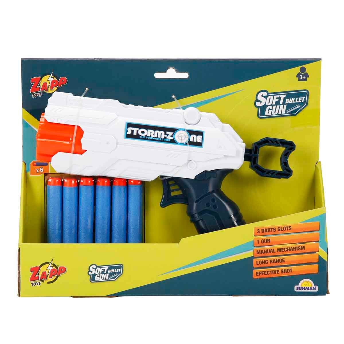 もりもり ページ2枚 Zapp Toys 6 Mermili Sünger Dart Atan Silah | Toyzz Shop