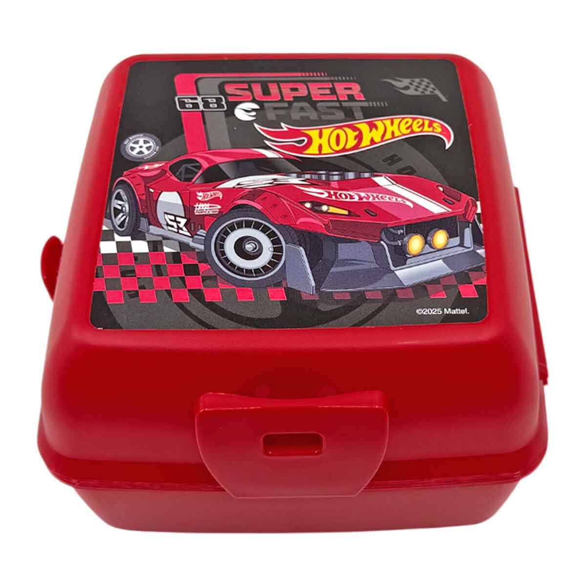 undefined - bfb97_Hot_Wheels_Araba_Desenli_Kirmizi_Beslenme_Kabi_345.jpg