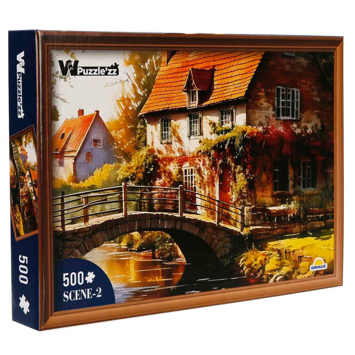 undefined - bfb9f_500_Parca_Puzzle_Kopru_ve_Ev.jpg