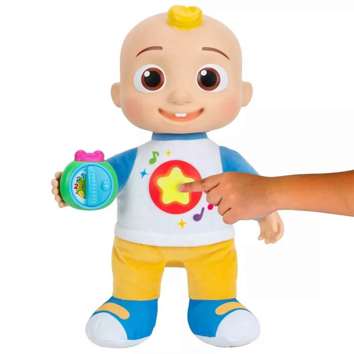 Sesli ve Işıklı Cocomelon JJ Peluş 32 cm CCM47000 | Toyzz Shop