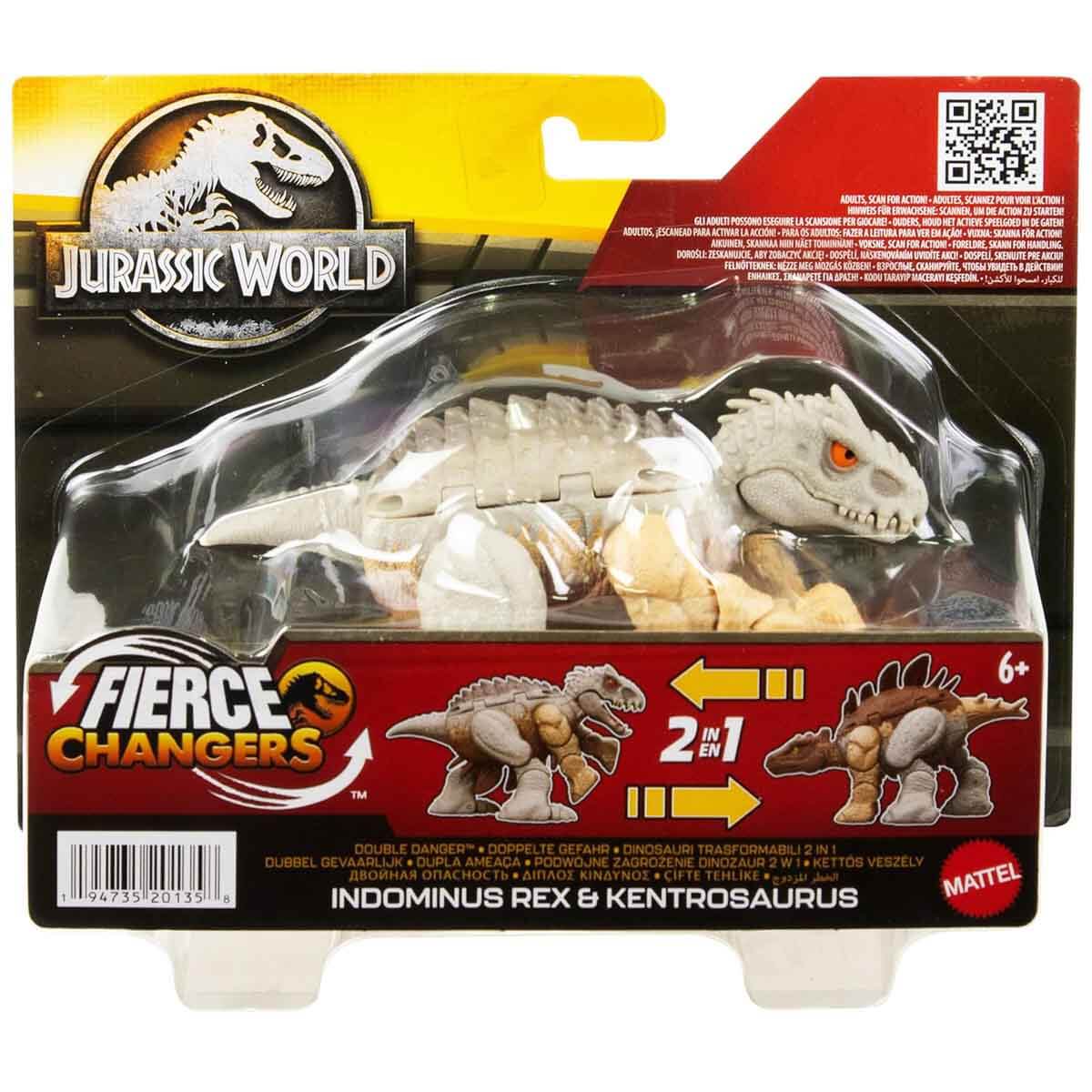 Jurassic World Double Danger HLP05 - Indominus Rex & Kentrosaurus