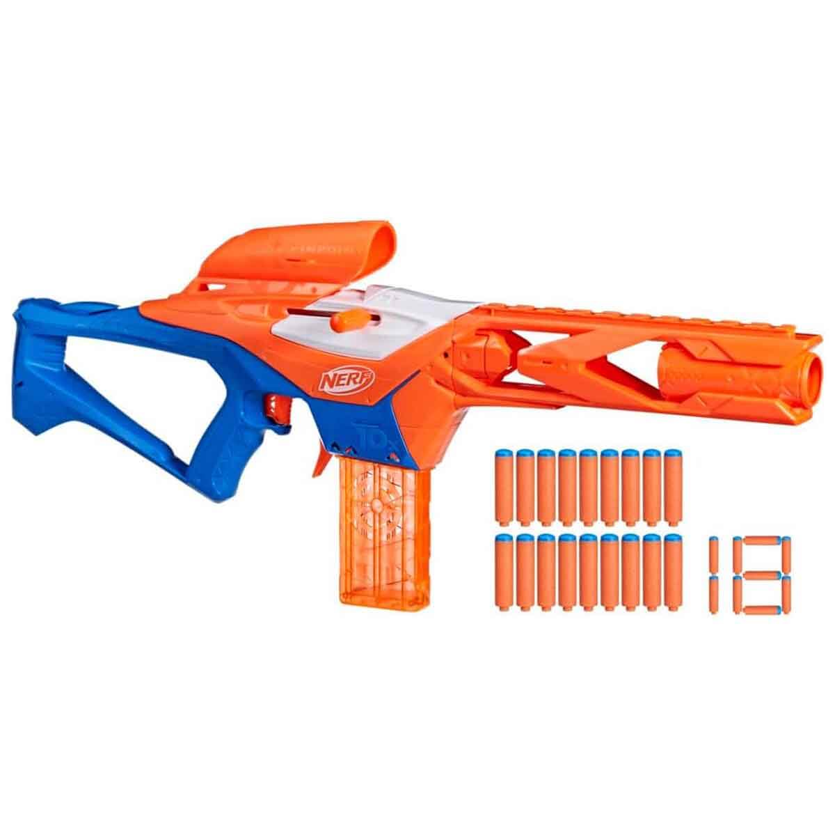 Nerf N-Serisi Pinpoint 18 Mermili Sünger Dart Atan Silah 68 cm