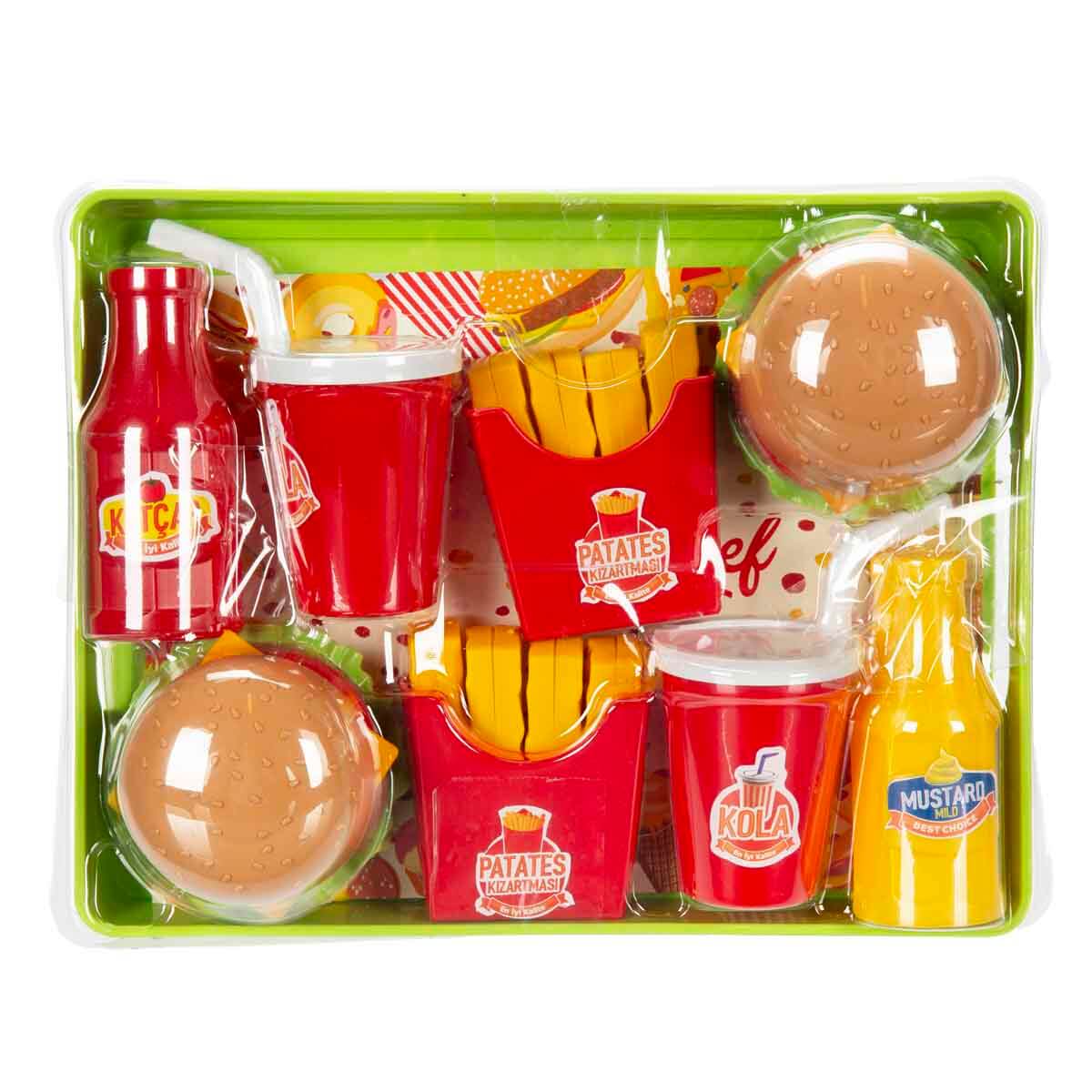 Mr. Chef Tepsili Hamburger Seti | Toyzz Shop