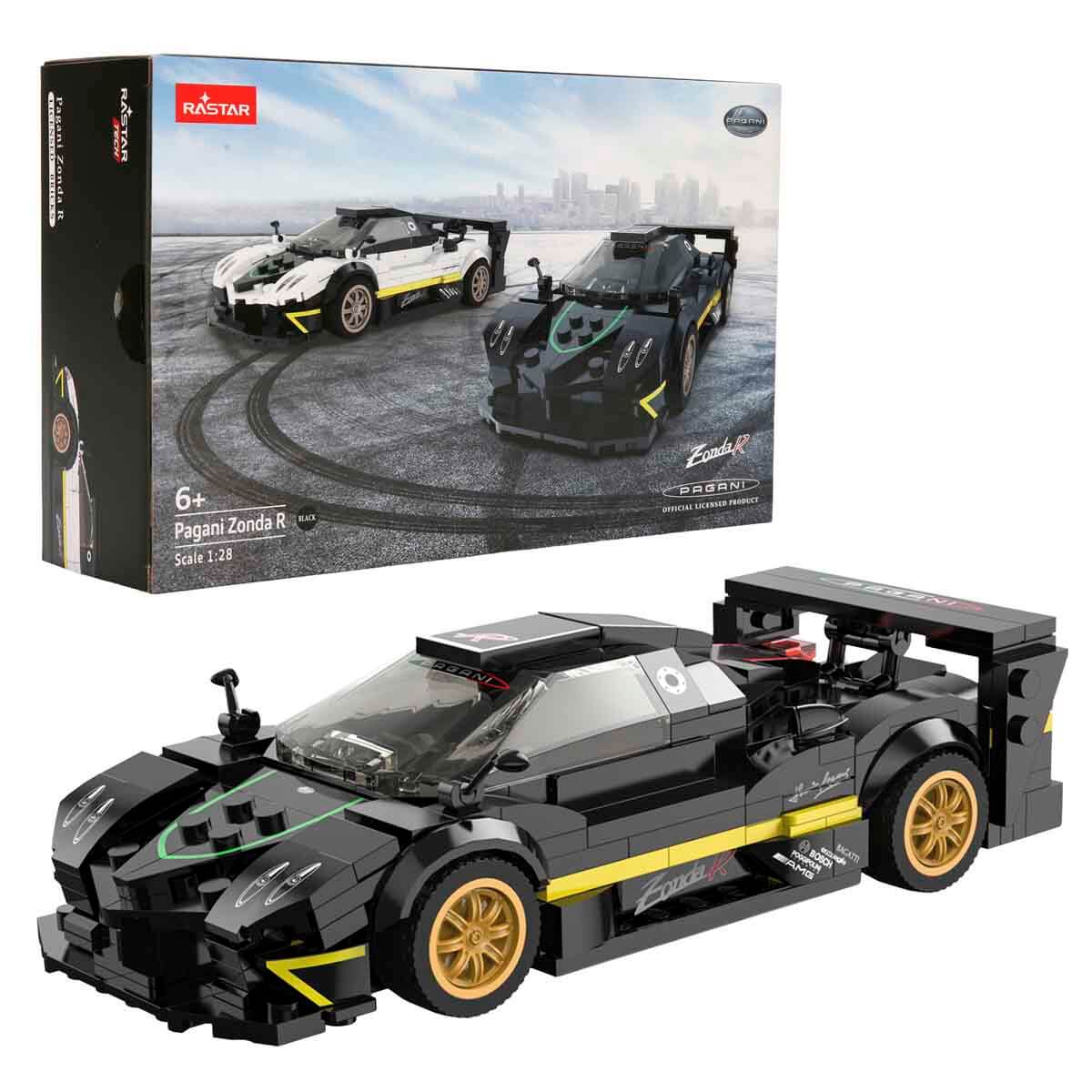 1:28 Pagani Zonda R Siyah Model Araba Yapım Seti 387 Parça | Toyzz