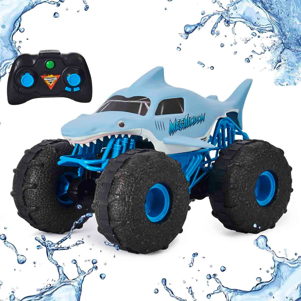 1:15 Monster Jam Megalodon Storm Suda Gidebilen USB Şarjlı Uzaktan