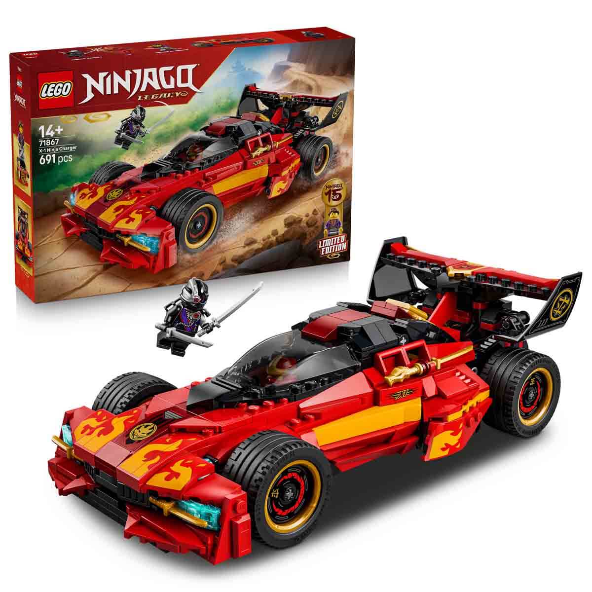 LEGO NINJAGO X-1 Ninja Turbo Otomobil 15. Yıl Dönümü 71867 - 14