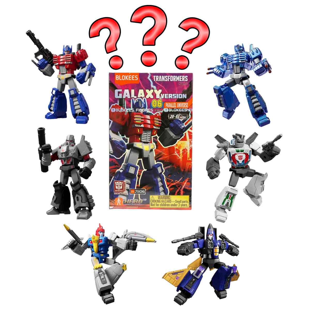 Blokees Transformers Galaxy Version Paralell Universe Figür Yapım