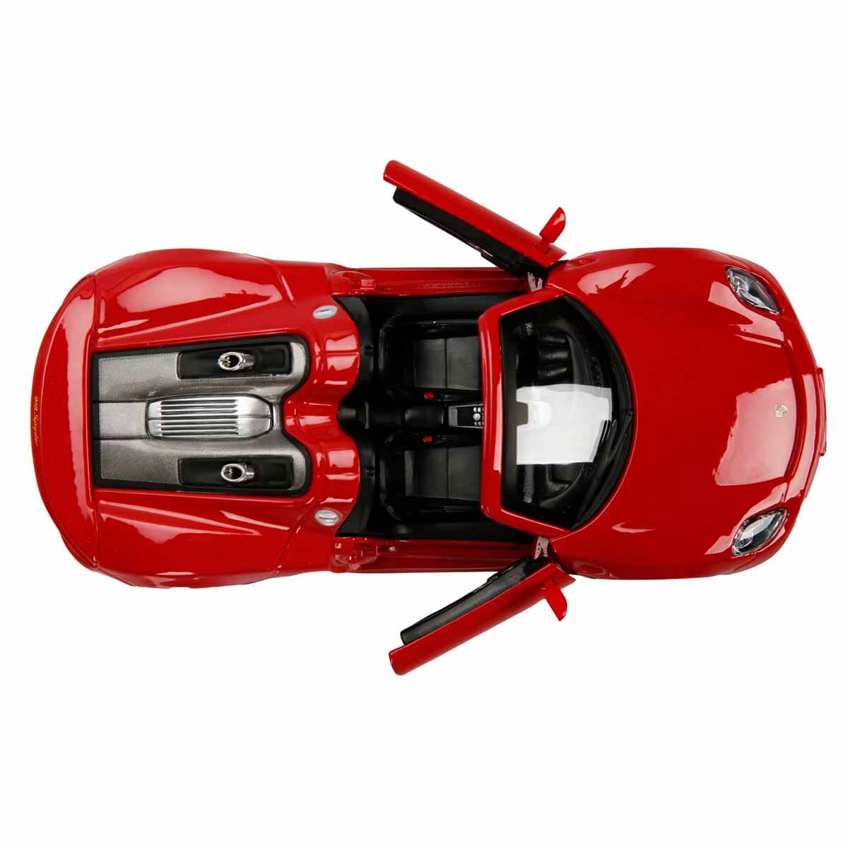 PORSCHE 918 Spyder 1/24 ScaleメタルドライブR/C 1:24 Porsche 918 Spyder Model Araba - Kırmızı | Toyzz Shop