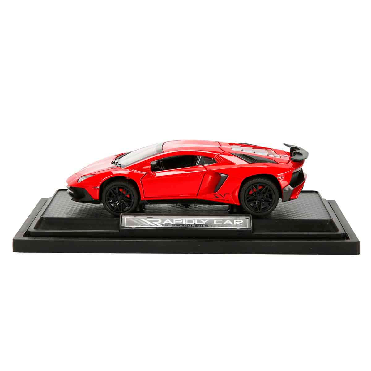 1:32 Sesli ve Işıklı Lamborghini LP750-SV Die Cast Çek Bırak Model