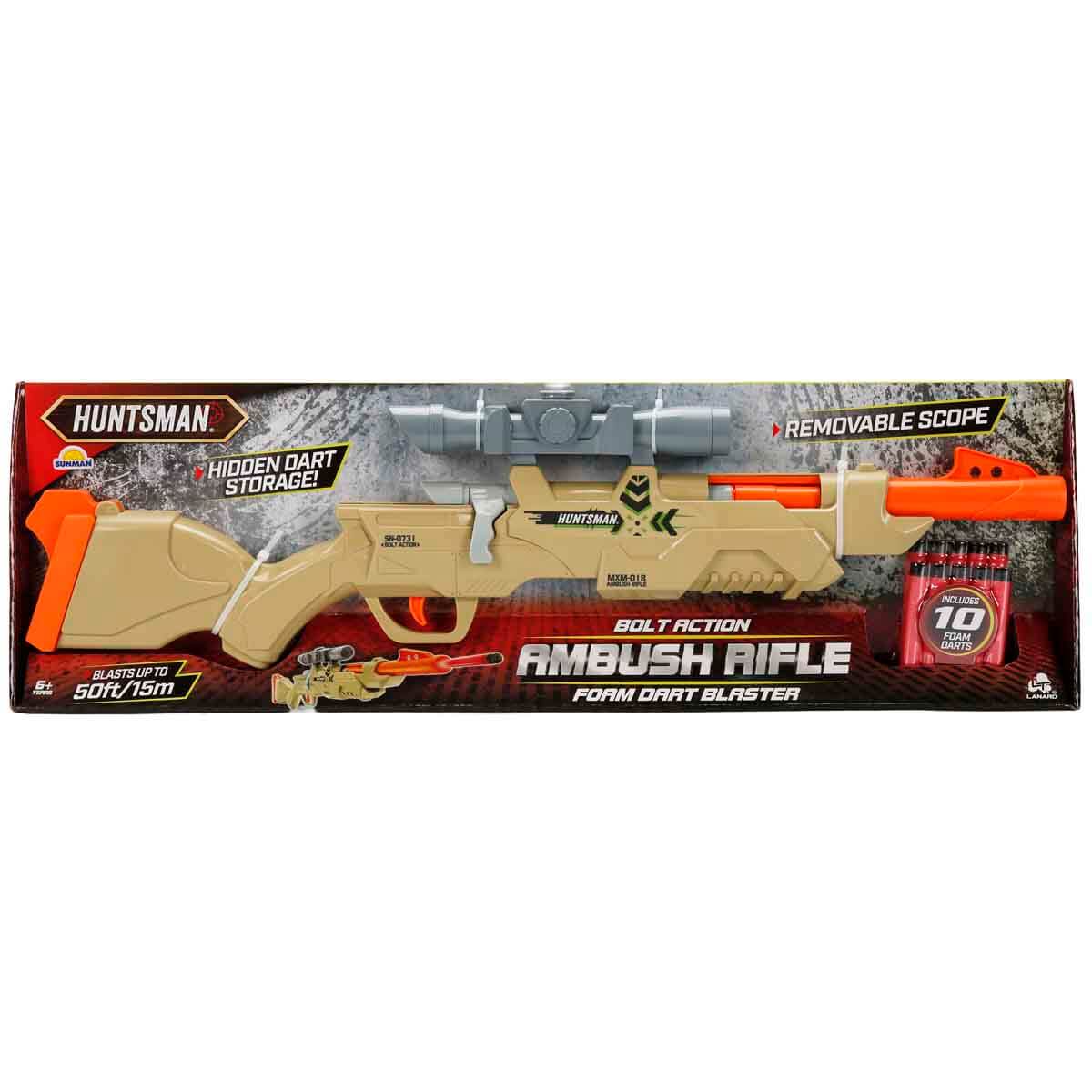 Huntsman Alpha Ambush Tüfek 10 Dartlı 65 cm | Toyzz Shop