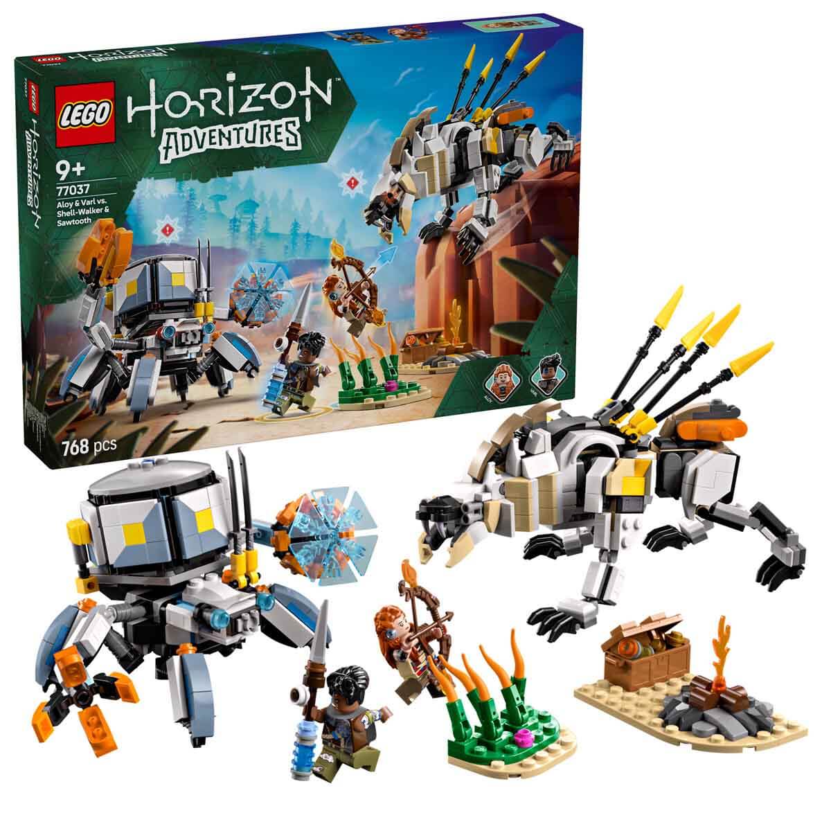 LEGO Horizon Adventures Aloy ve Varl, Metalkabuk ve Hızardiş'e
