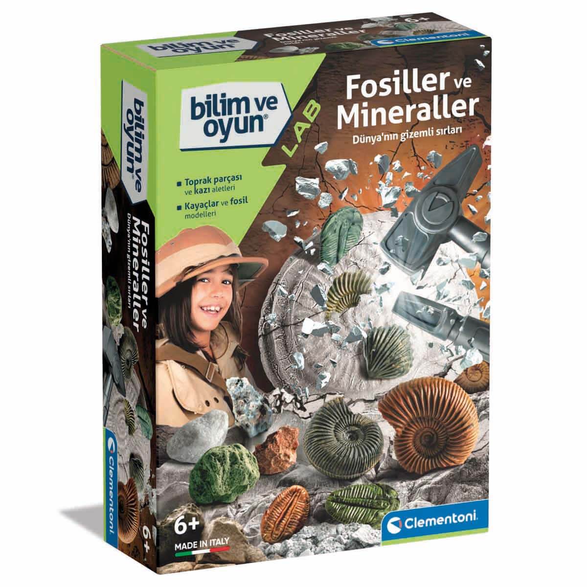 BEMOメタルコレクションZOJE No.1 ALEXANDER THIEMER Bilim ve Oyun: Fosiller ve Mineraller Kazı Seti | Toyzz Shop