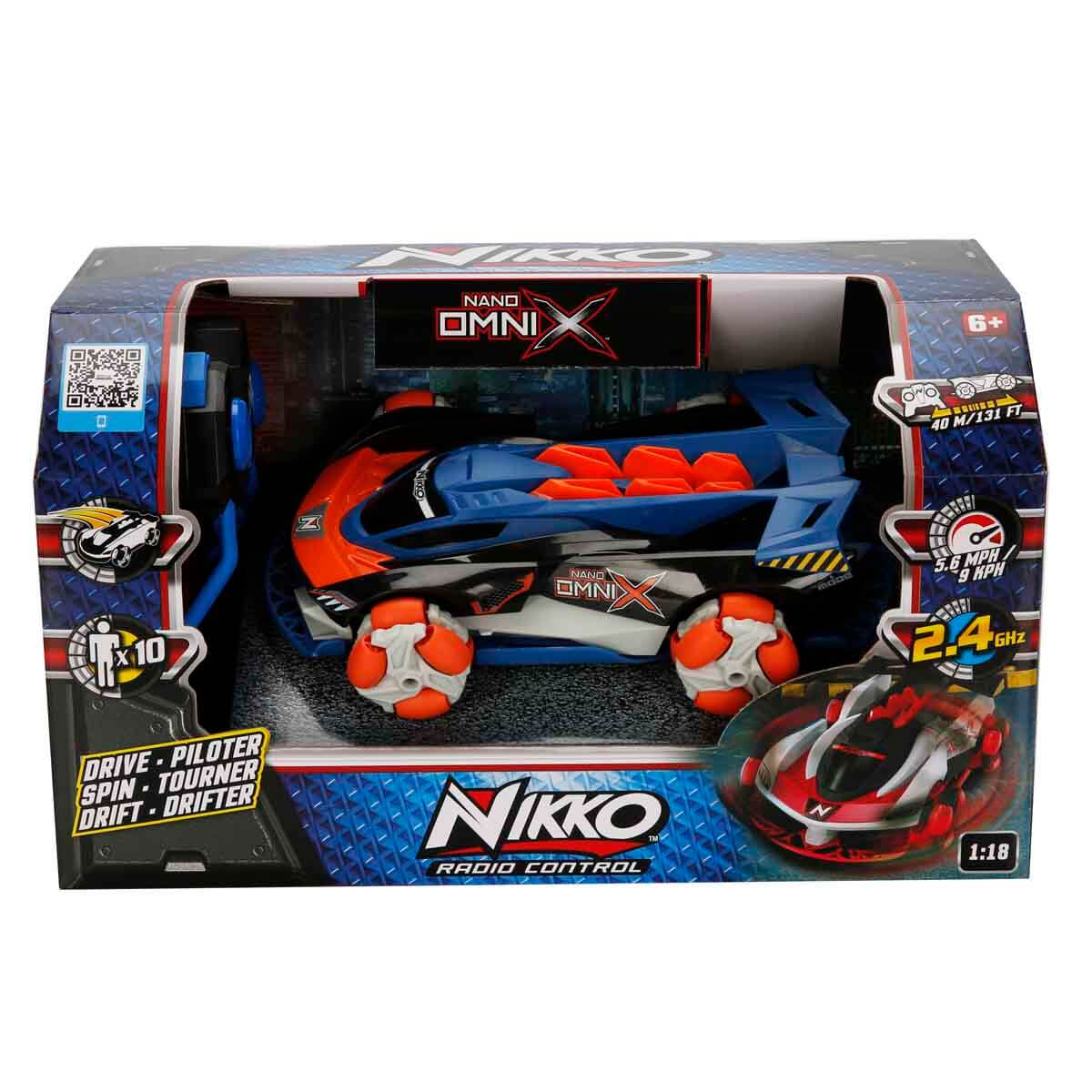 1:18 Nikko Nano OmniX Uzaktan Kumandalı Araba - Kırmızı | Toyzz Shop