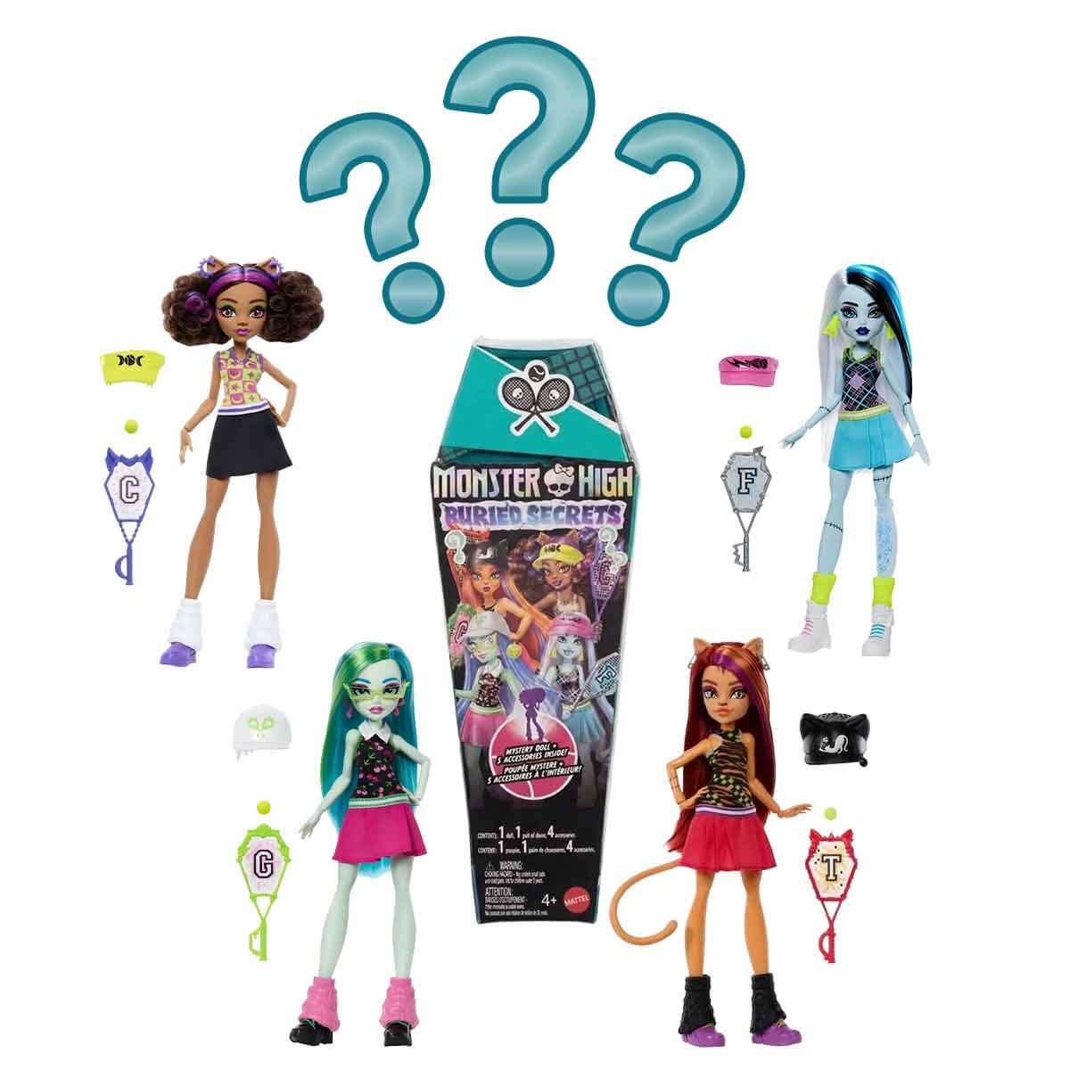 Monster High Gizemli Sırlar Sürpriz Paket HYV64 - Müzik Serisi