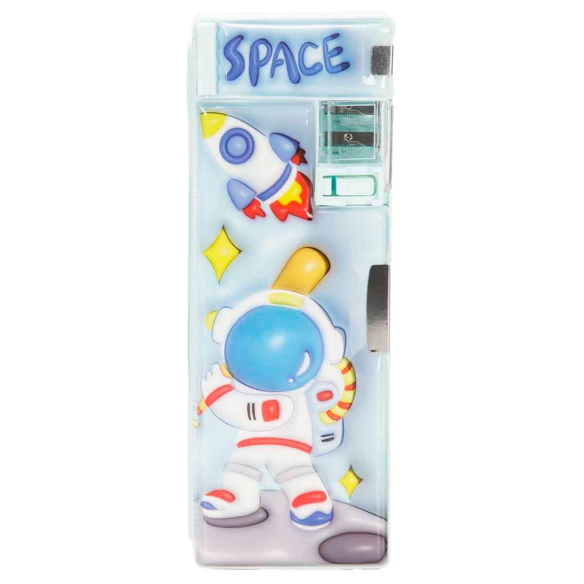 undefined - c631b_Bear_Deer_Astronot_Desenli_Kalemtirasli_Kalem_Kutu.jpg
