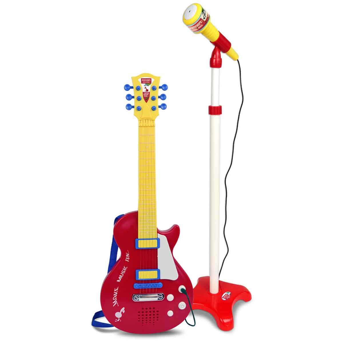 undefined - c65c0_Bontempi_Ayakli_Mikrofonlu_Kirmizi_Elektronik_Cocu.jpg