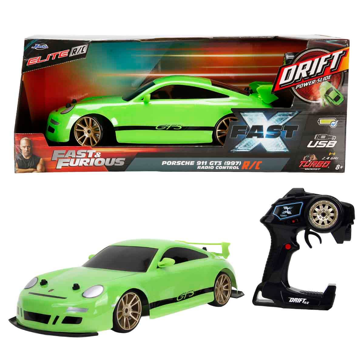 1:10 Fast & Furious Brian's Porsche 911 Gt3 (997) USB Şarjlı