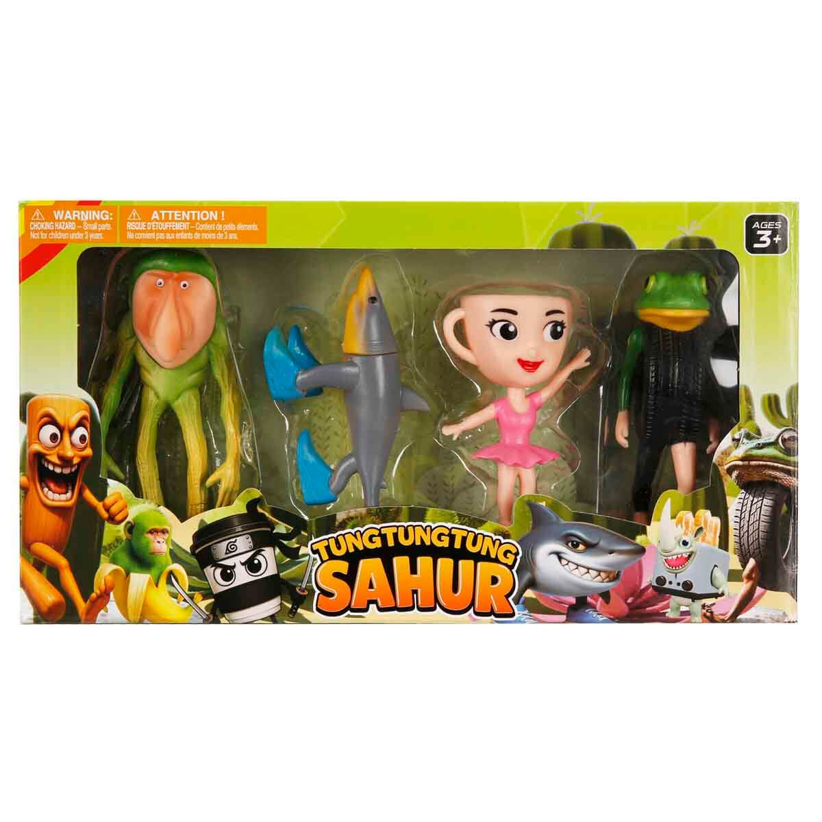 Brainrot Tung Tung Tung Sahur 4 l Fig r Paketi K pek Bal 