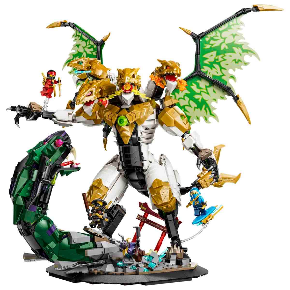 Dragon Leaderまとめ売り LEGO NINJAGO Ultra Ejderha Savaşı 71872 - 12 Yaş ve Üzeri Çocuklar