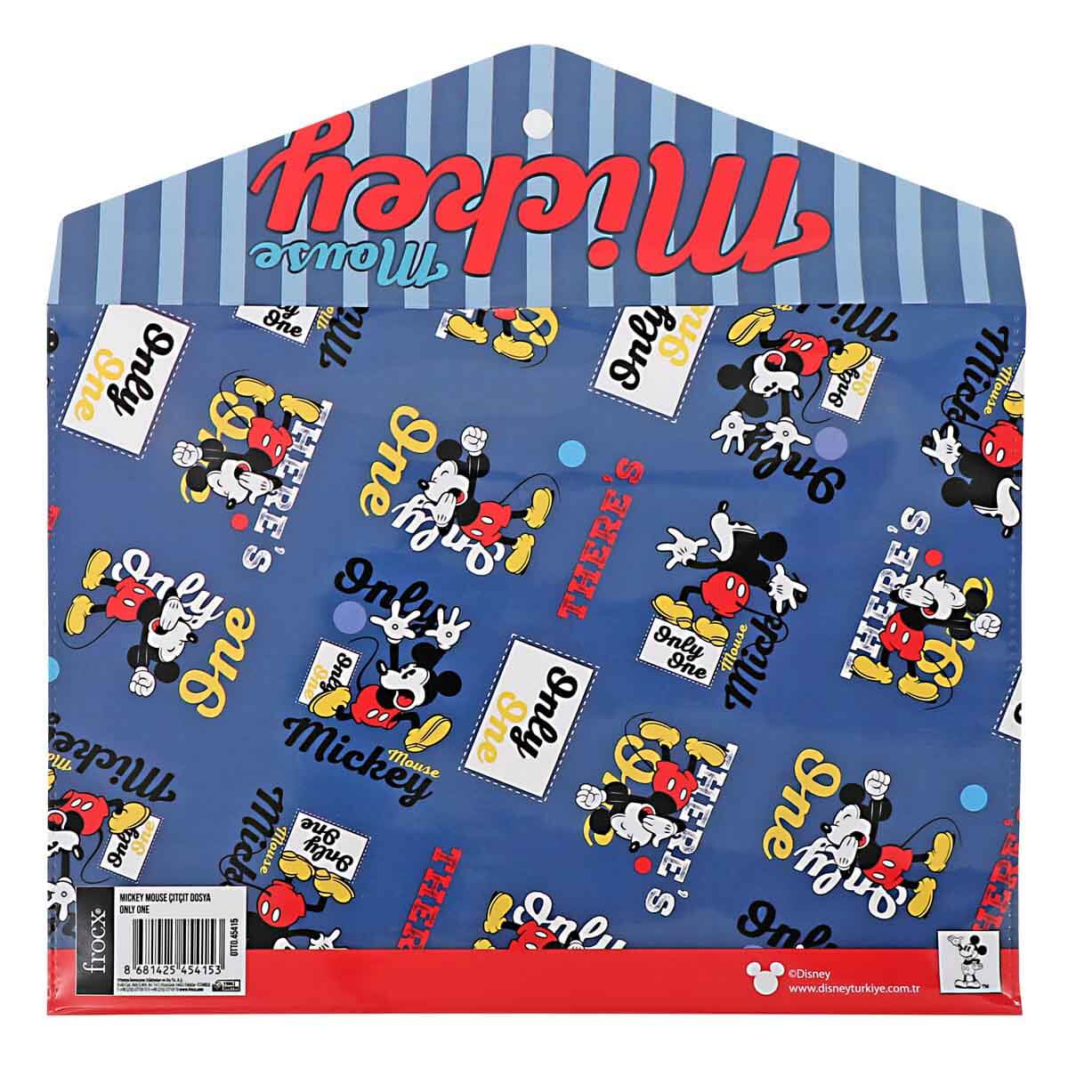 Mickey Mouse Only One Çıtçıtlı Dosya OTTO.45415 | Toyzz Shop
