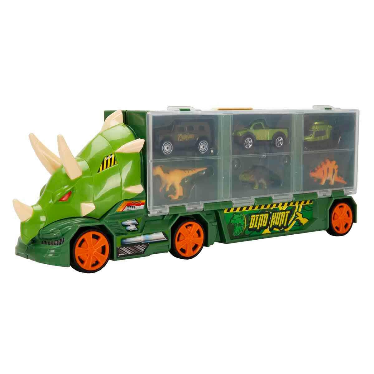 Teamsterz Dino Transporter 3 Araçlı 3 Dinozorlu Oyun Seti | Toyzz Shop