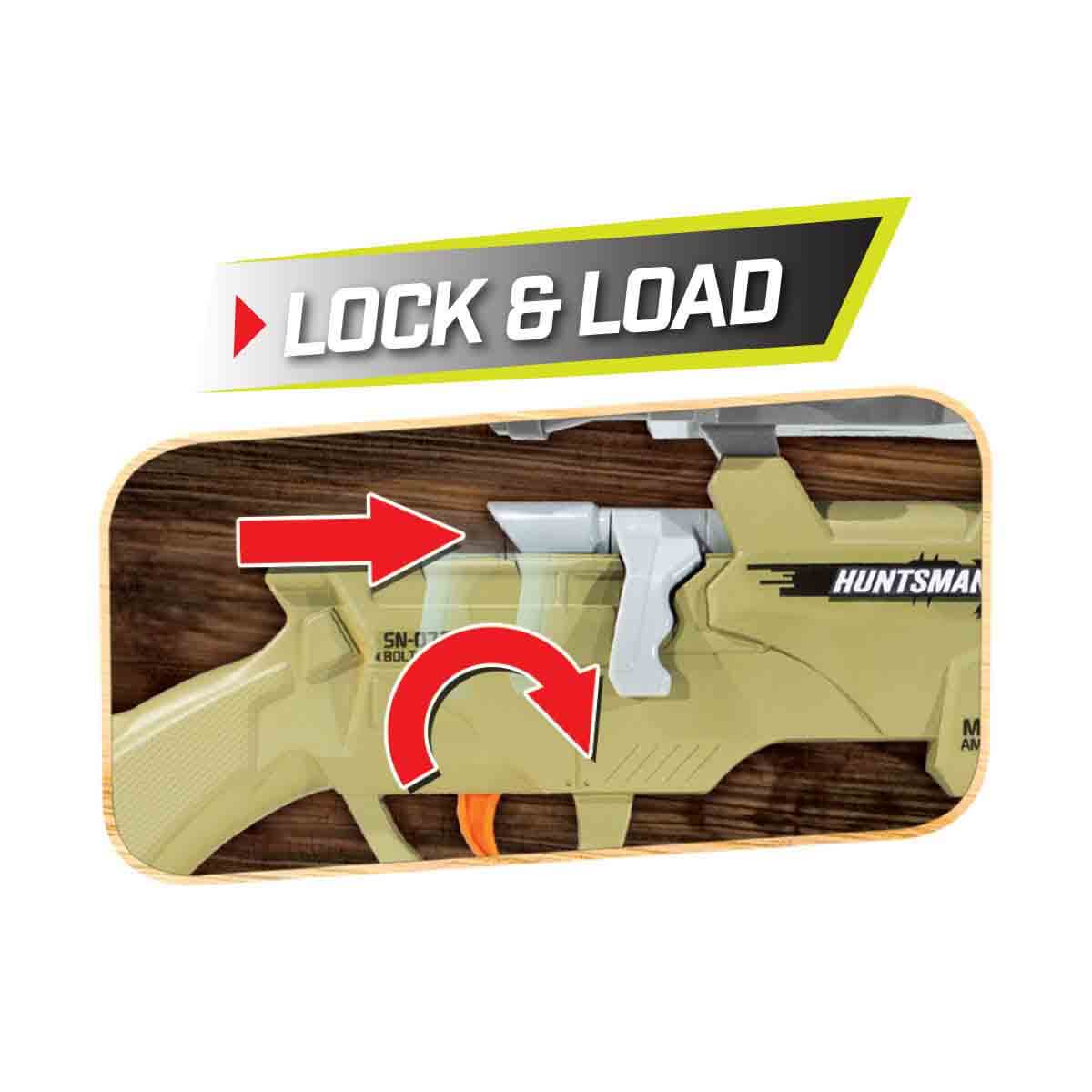 Huntsman Alpha Ambush Tüfek 10 Dartlı 65 cm | Toyzz Shop