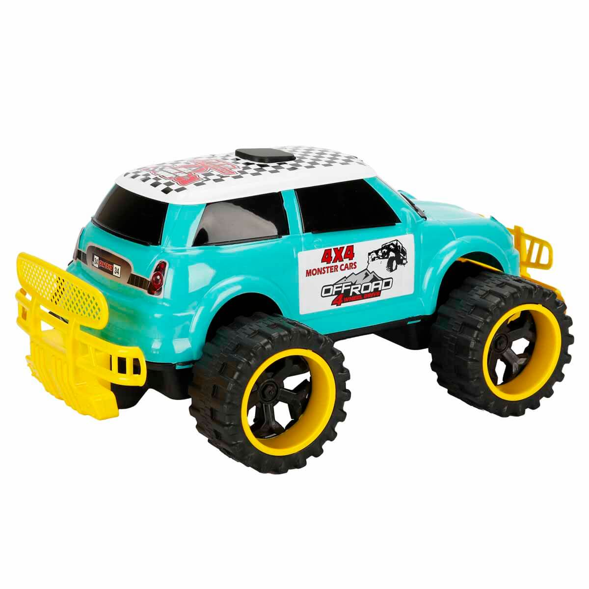 Mini Monster Arazi Arabası - Sarı Xc 2000 | Toyzz Shop