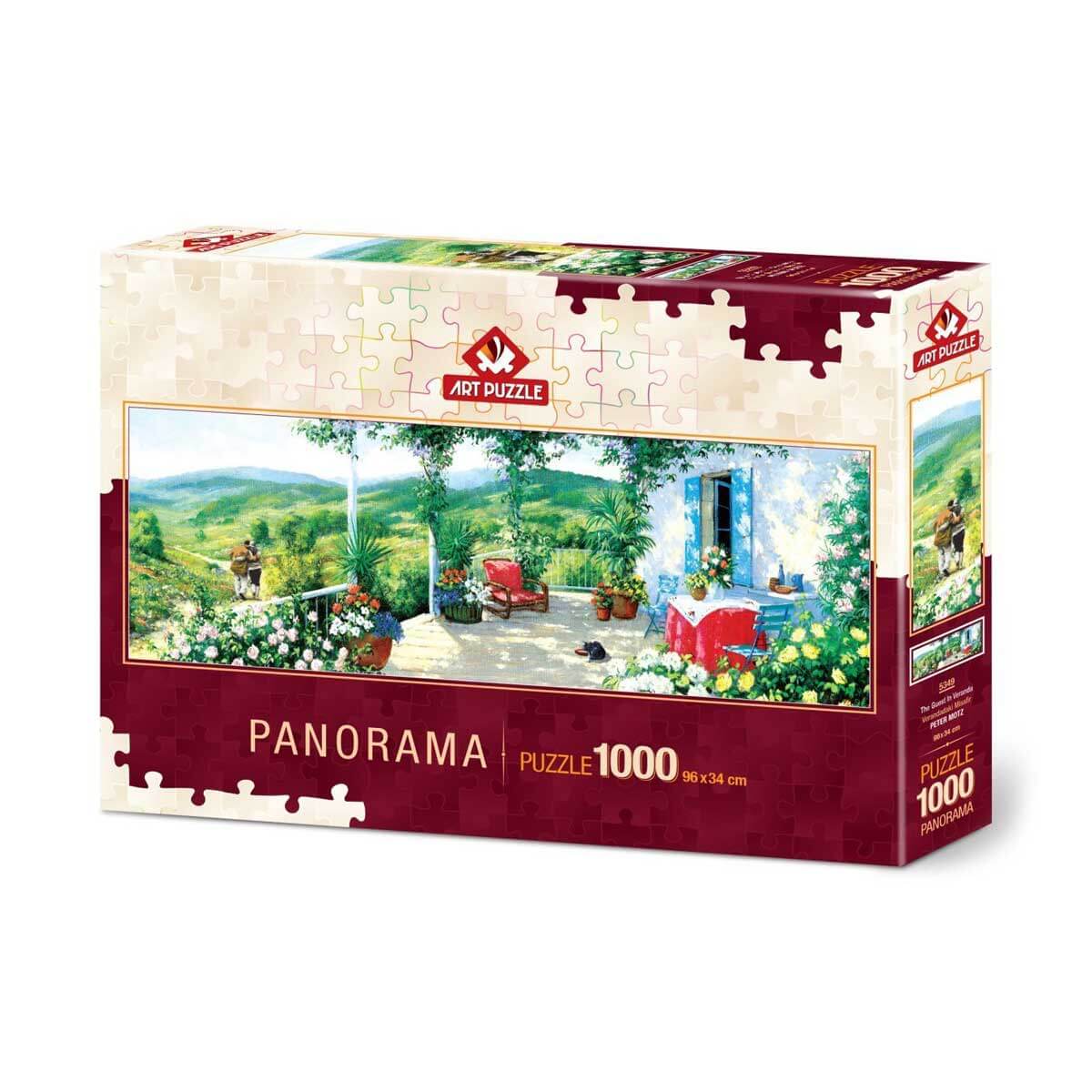 undefined - caeb2_1000_Parca_Panorama_Puzzle_:_Verandadaki_Misafir.jpg