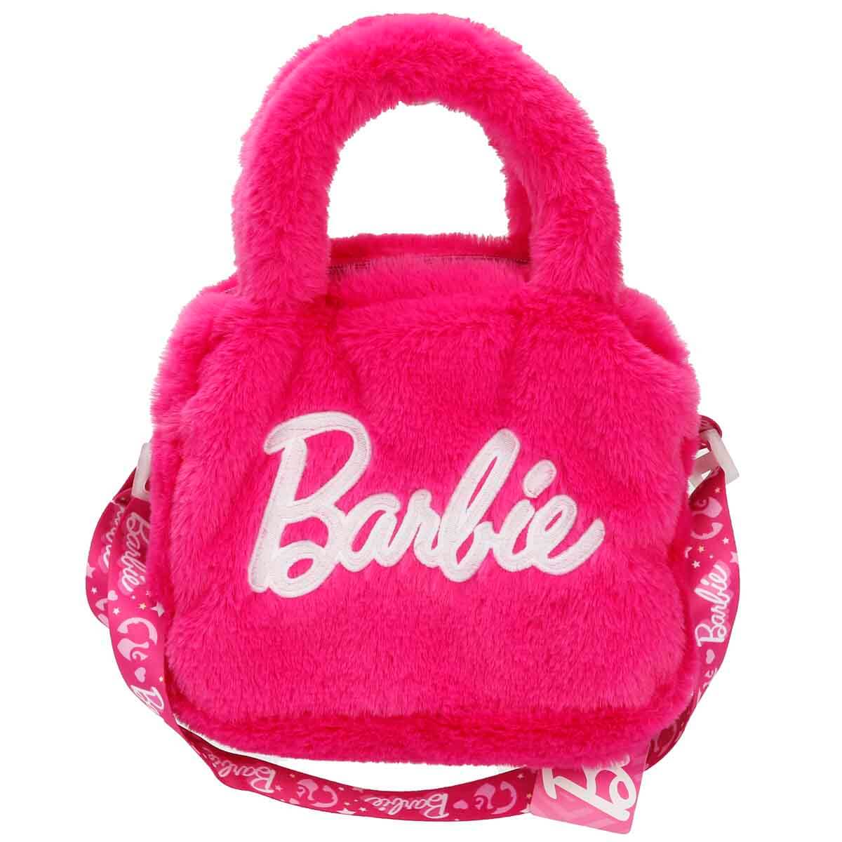 undefined - ccc86_Barbie_Yazili_Pembe_Pelus_Omuz_Cantasi_3015.jpg
