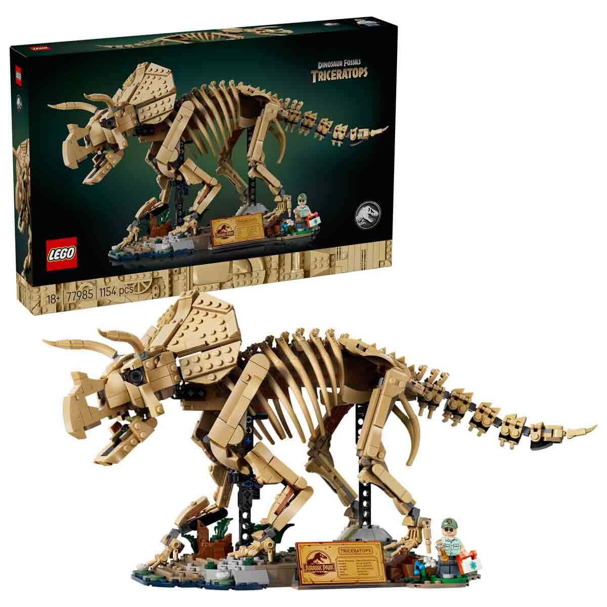 LEGO Jurassic World Dinozor Fosilleri: Triceratops 77985