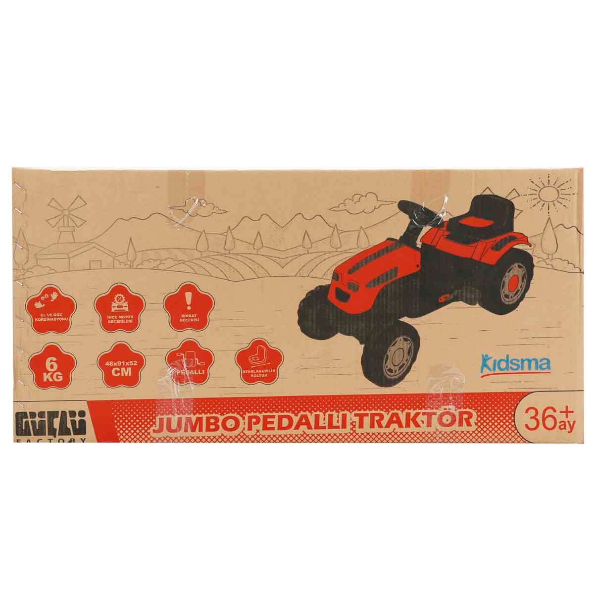 undefined - cd94e_Jumbo_Pedalli_Romorklu_Yesil_Traktor.jpg