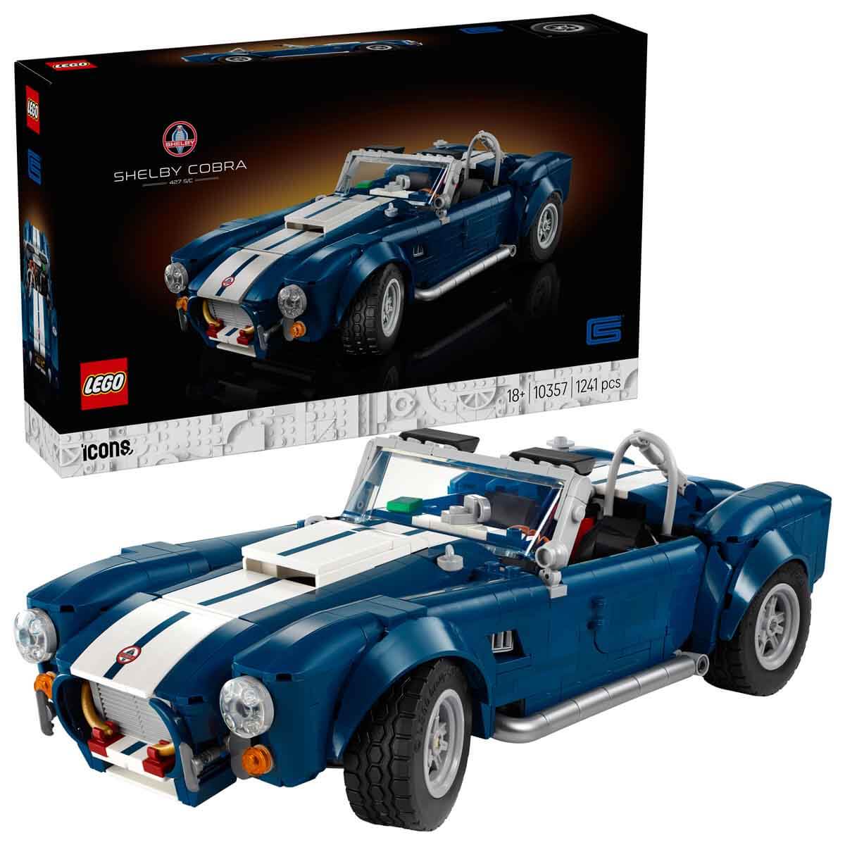 LEGO Icons Shelby Cobra 427 S/C 10357 - Yetişkinler için Yaratıcı